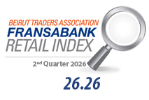 Beirut Traders Association Fransabank Retail Index For the Second Quarter of 2026 (Q2-2026)